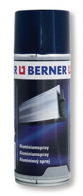 Berner - Hliníkový sprej stříbrný
